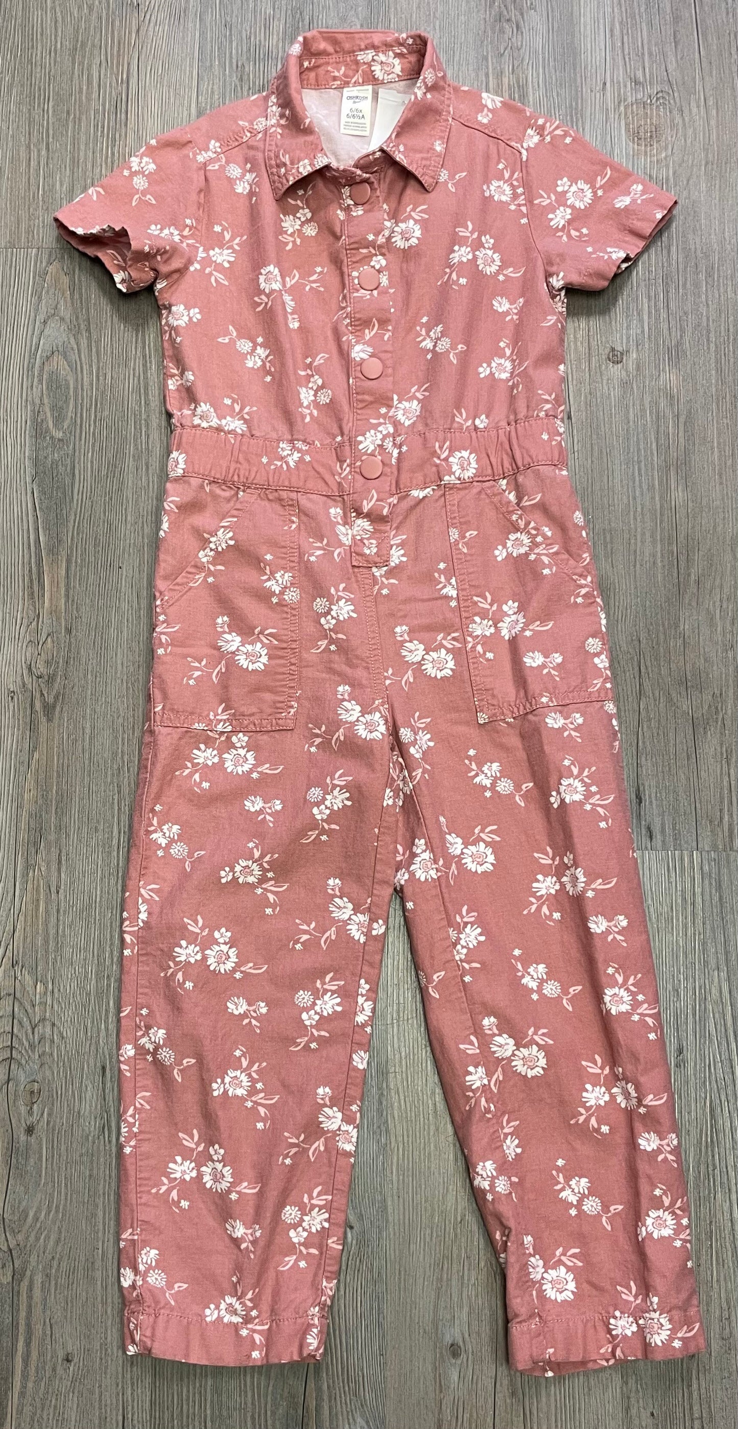 Dustyros Oshkosh Romper, 6Y