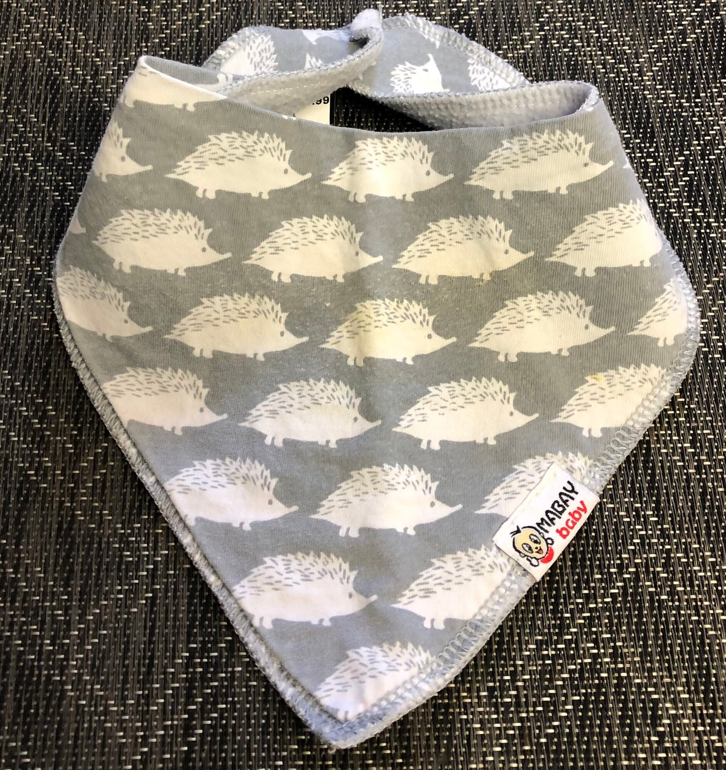 Grey Mabay Baby Bib, Infant