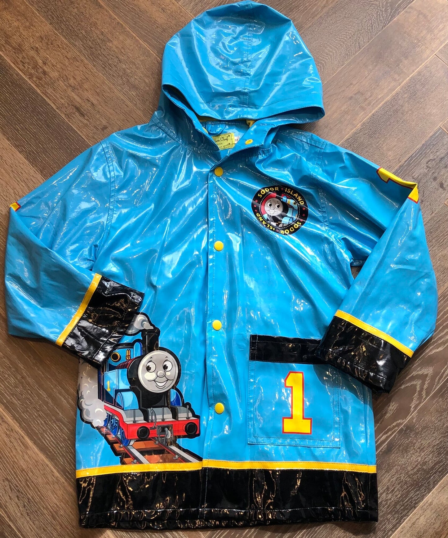 Blue Western Chief Rain Jacket, 5-6Y