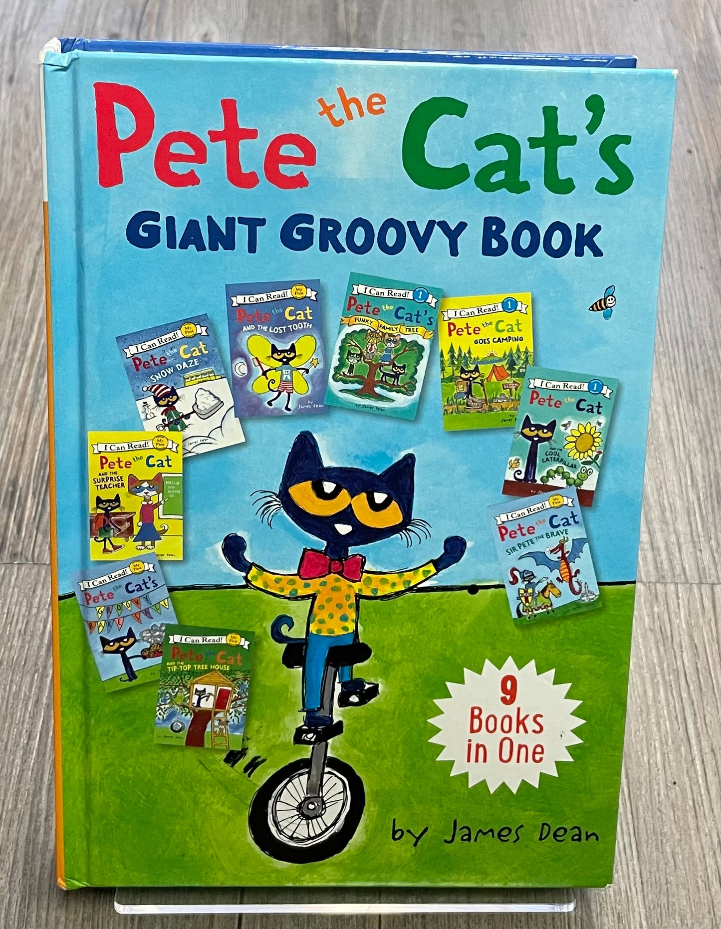 Multi Pete The Cats Giant Book, Hardcover