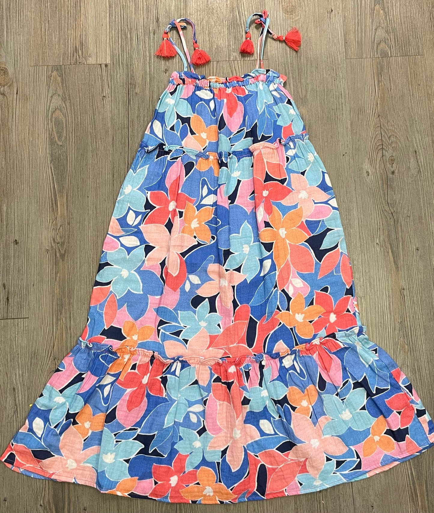 Multi F4A Solstice Dress, 6Y