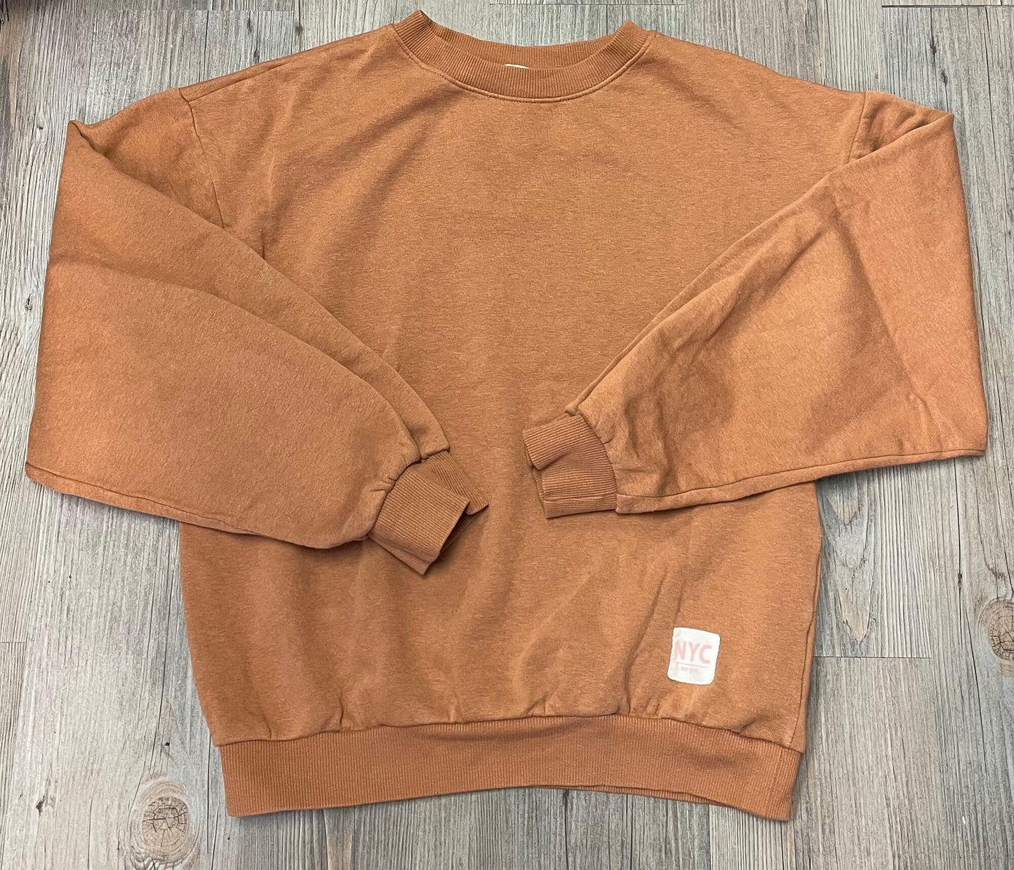 Brown H&M Sweatshirt, 10-12Y