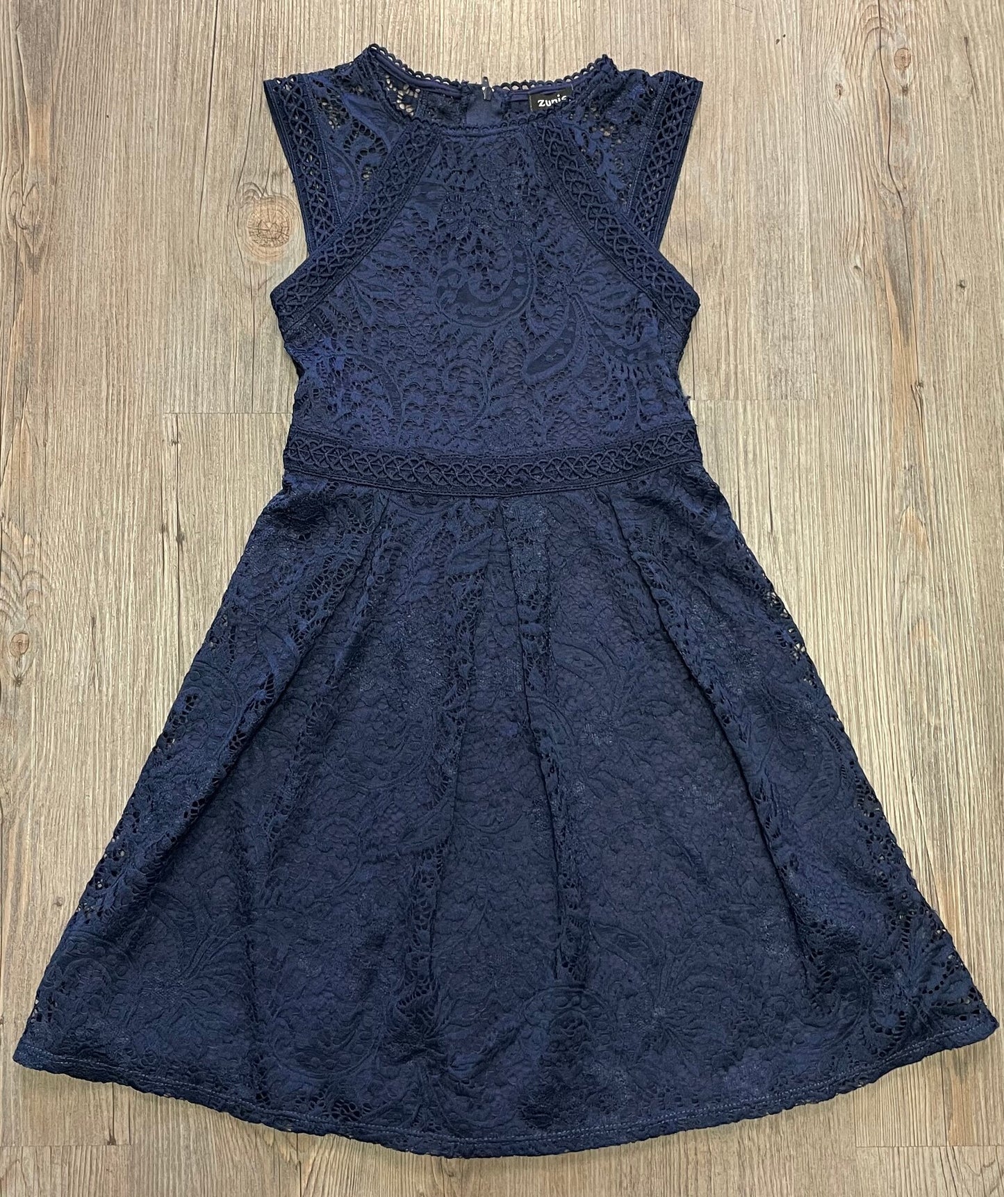 Navy Zunie Dress, 10Y
