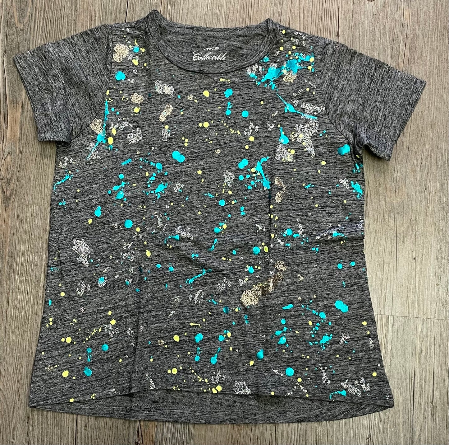 Grey Crewcuts Tee, 6-7Y