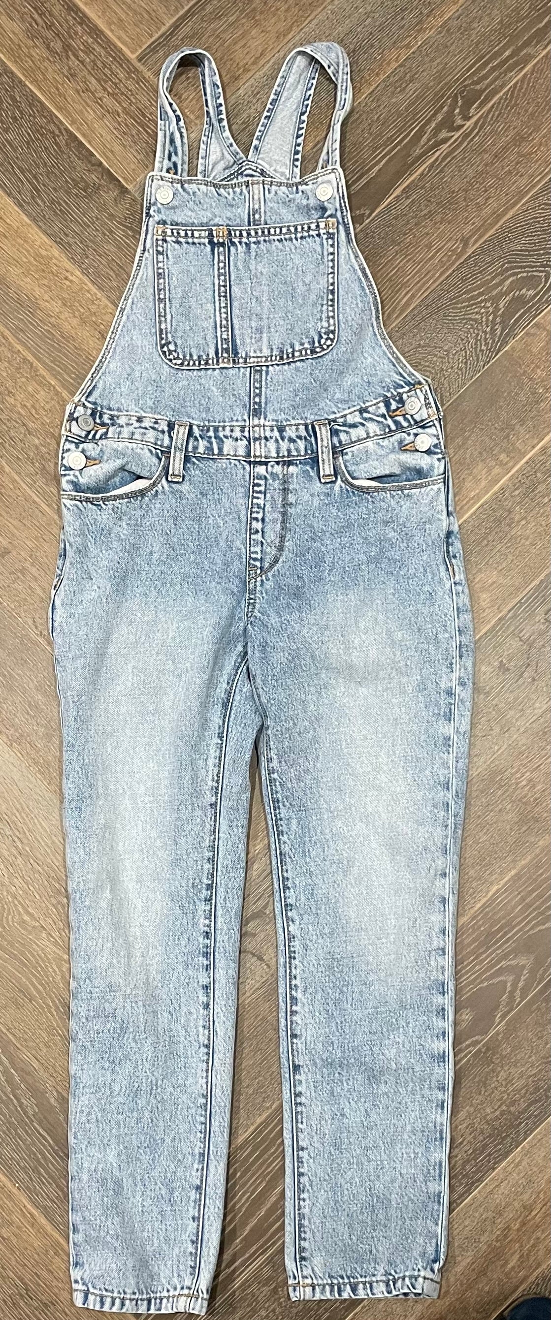 Blue Old Navy Overall Jeans, 10-12Y