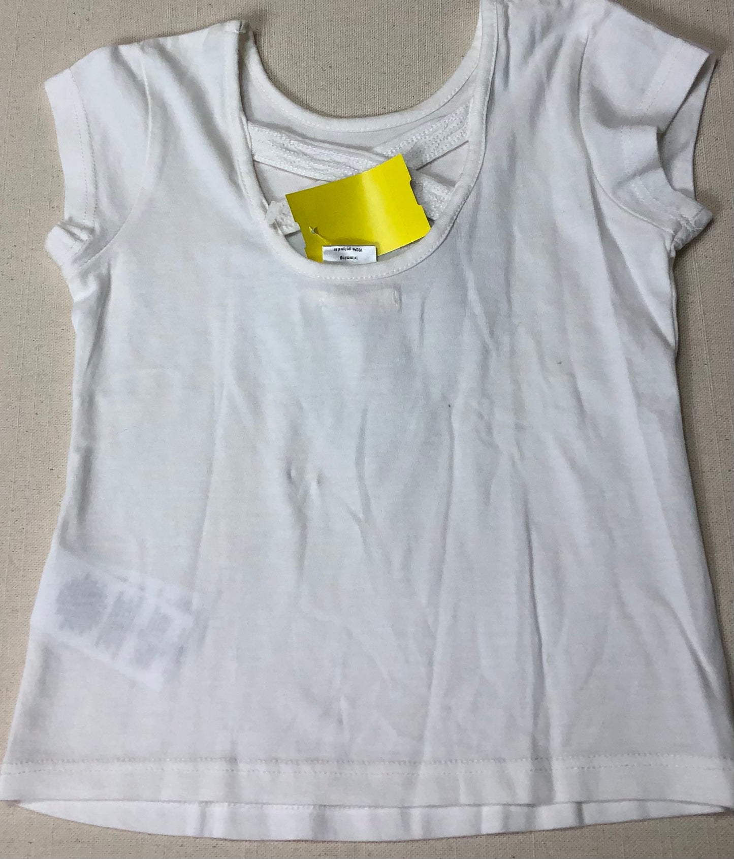 Cream Billieblush T Shirt/heart, 3Y