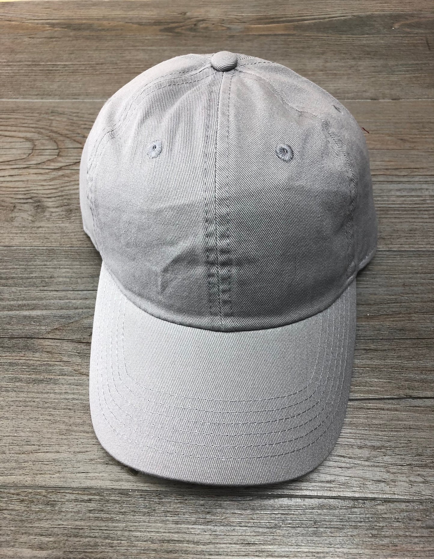 Light Gr Adjustable Baseball Cap, One Size