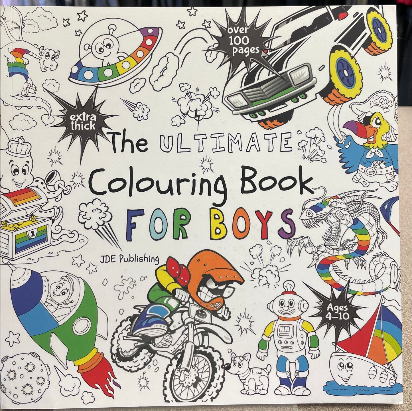 Multi The Unltimate Coulouring, Paperback