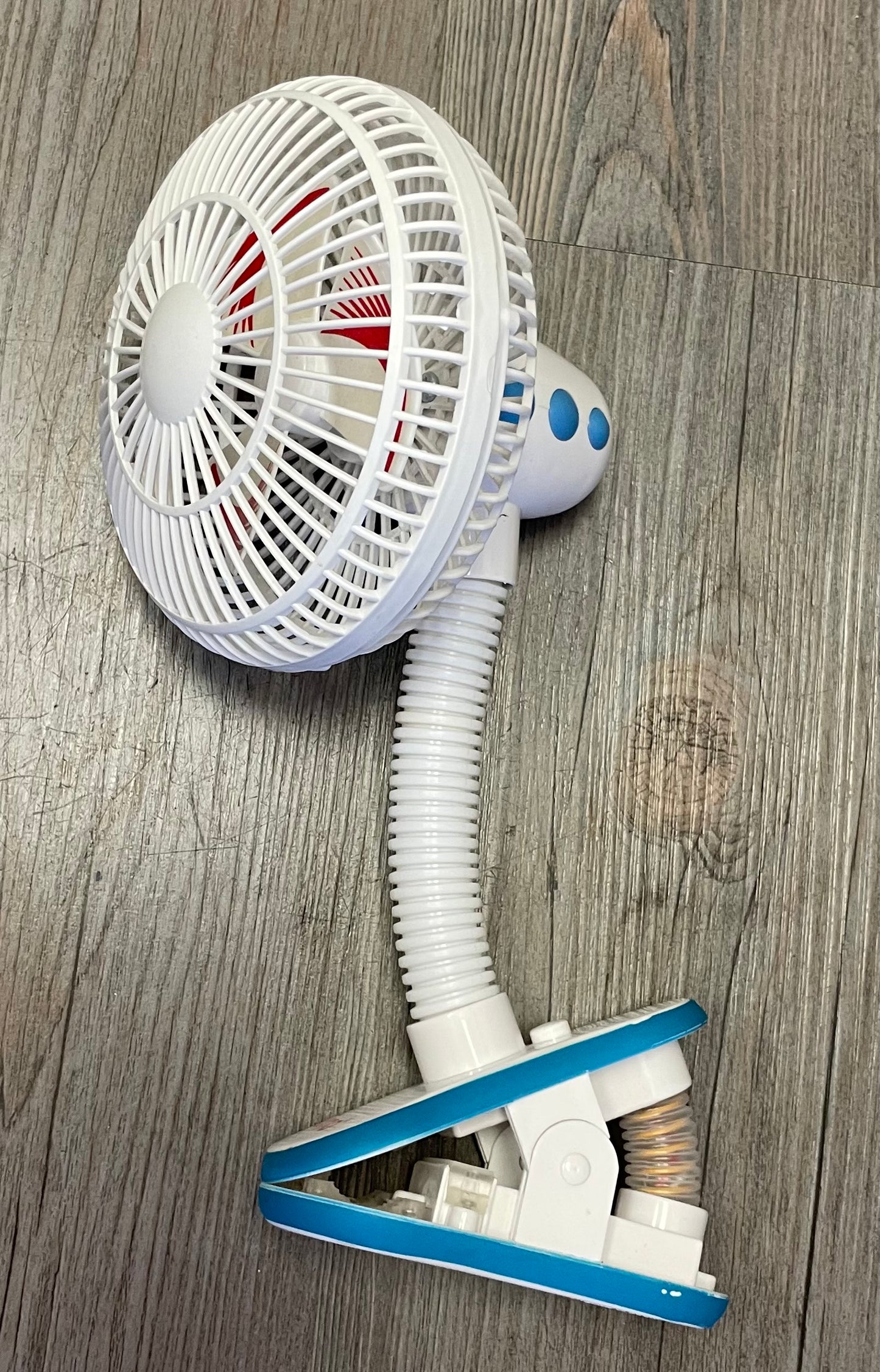 White Diono On The Go Mini Fan, Pre-owned