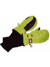 Lime Snowstoppers Nylon Mitten, Age 2-5Y