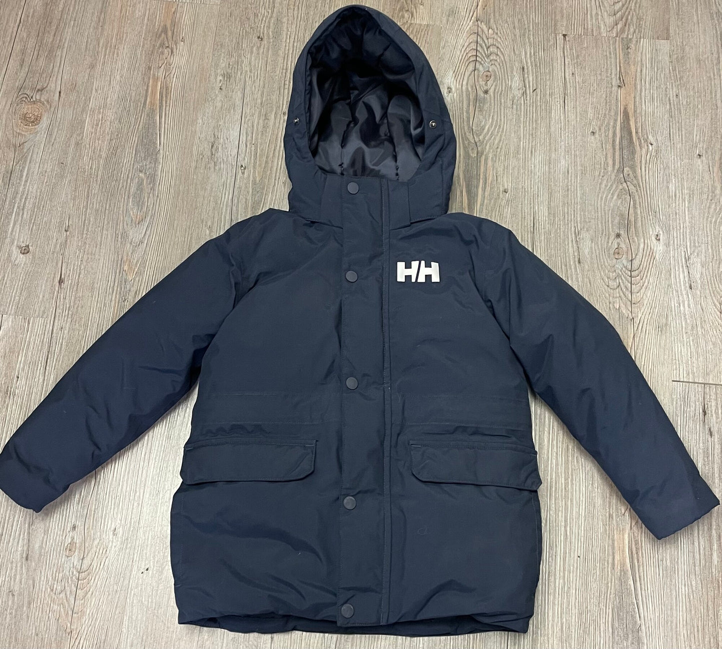 Navy Helly Hansen Winter Jacke, 5Y