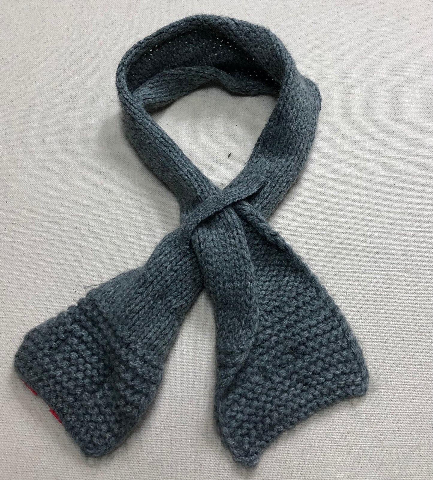 Grey Barts Knit Scarf, Toddler