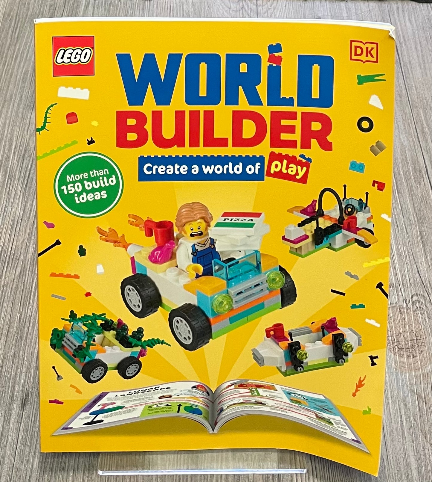 Yellow Lego World Builder, Paperback