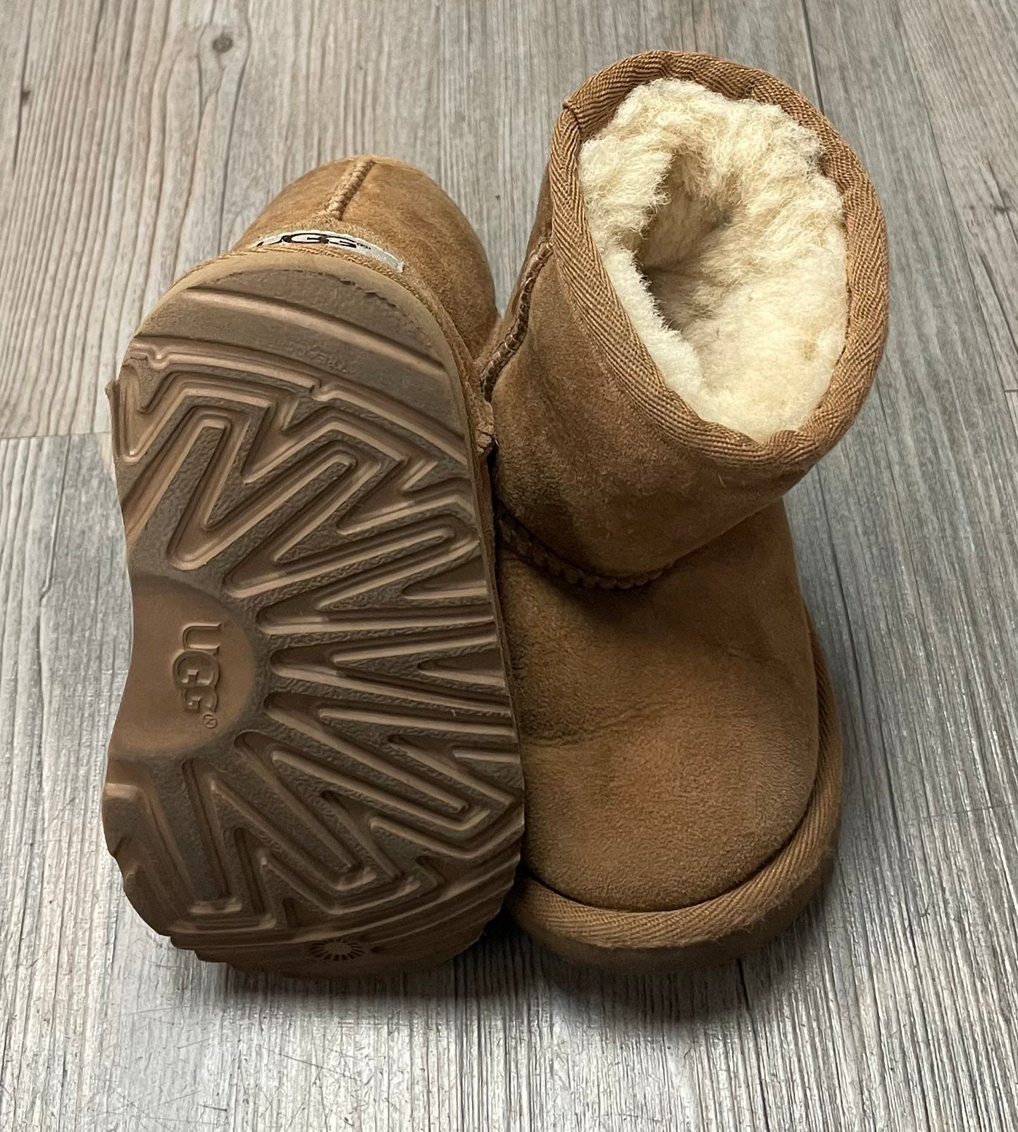 Chestnut Ugg Classic II Short, 6T