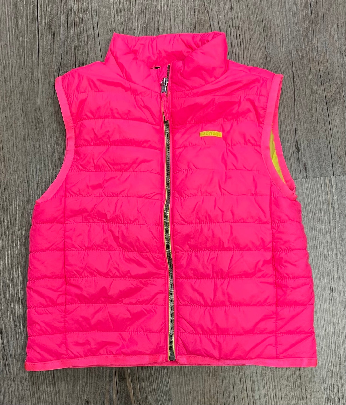 Pink Tommy Hilfiger Puffer Ves, 3Y