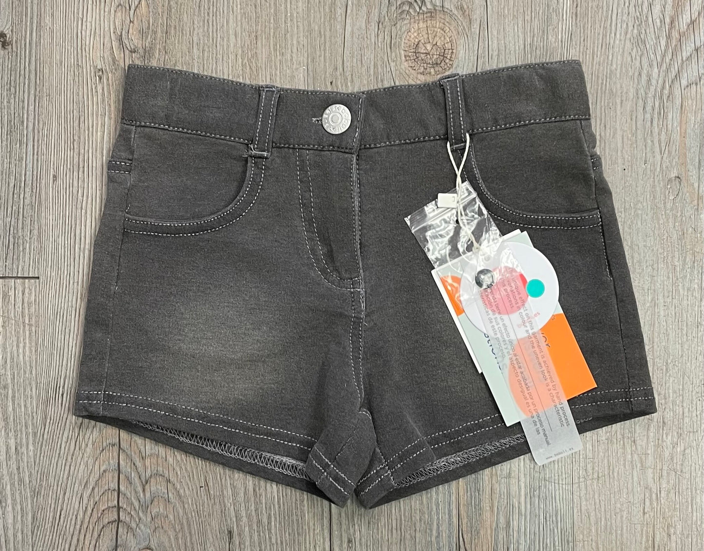 Grey Boboli Shorts, 4Y