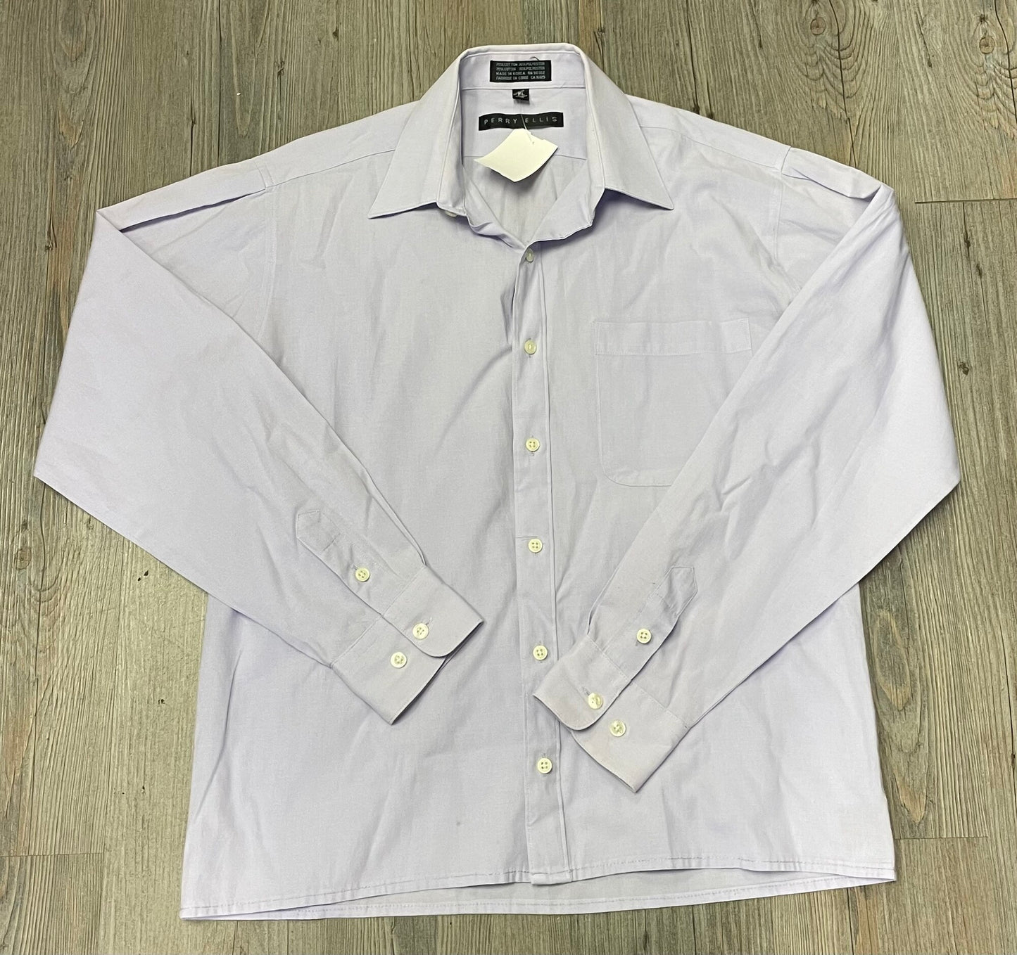 Lavander Perry Ellis Shirt, 16Y