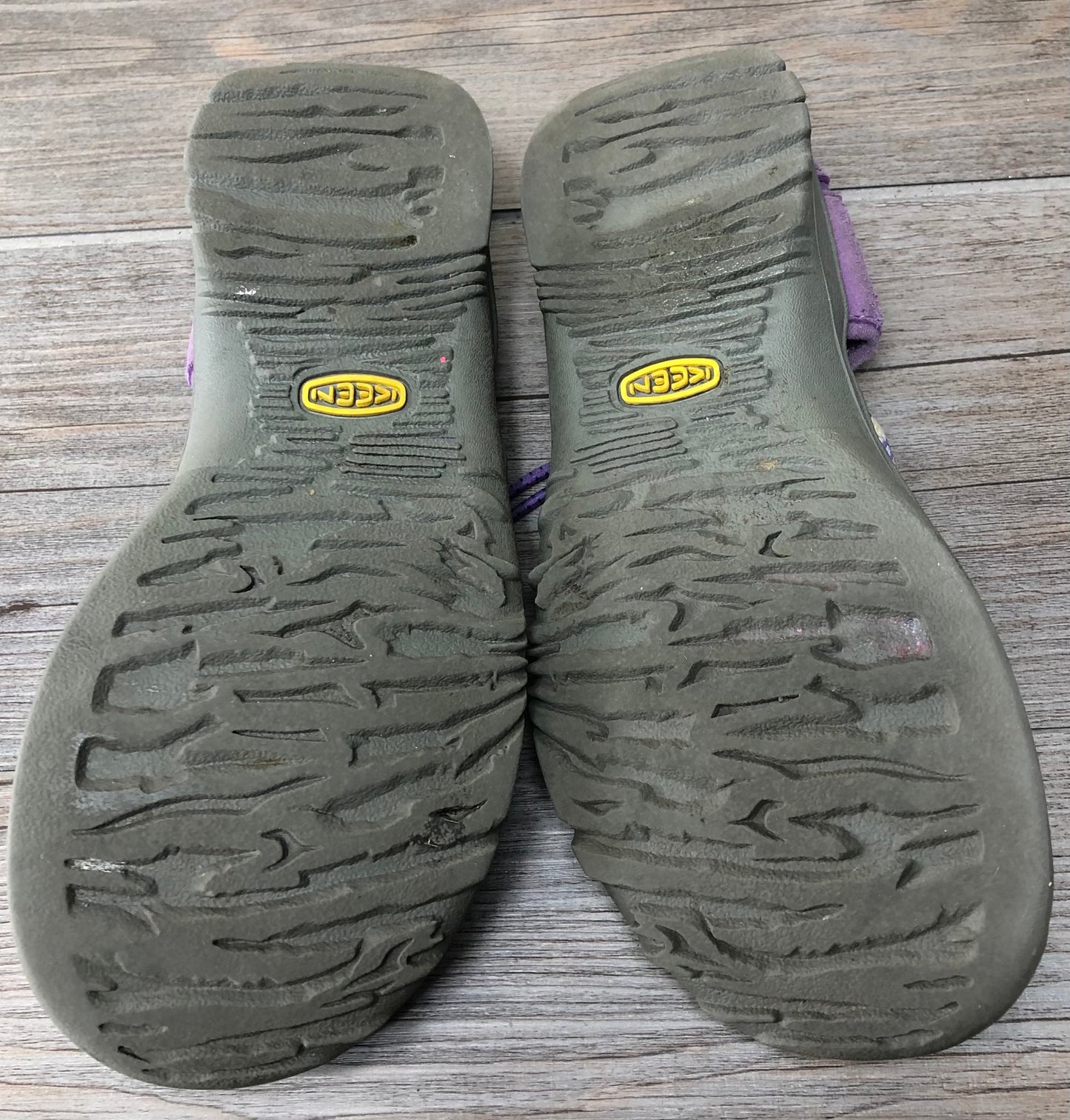 Purple Keens Sandals, 4Y
