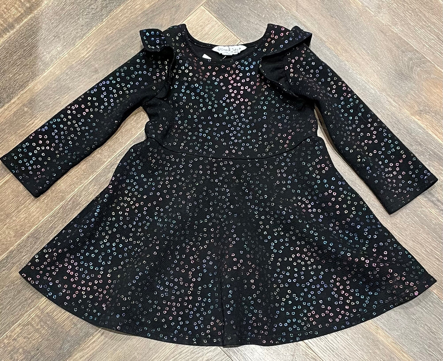 Multi Pippa & Julie LS Dress, 3Y