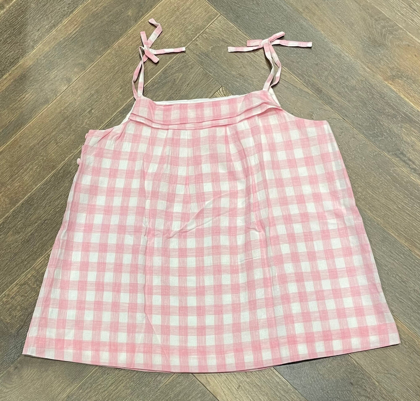 Pink Jacadi Tank Top, 12Y