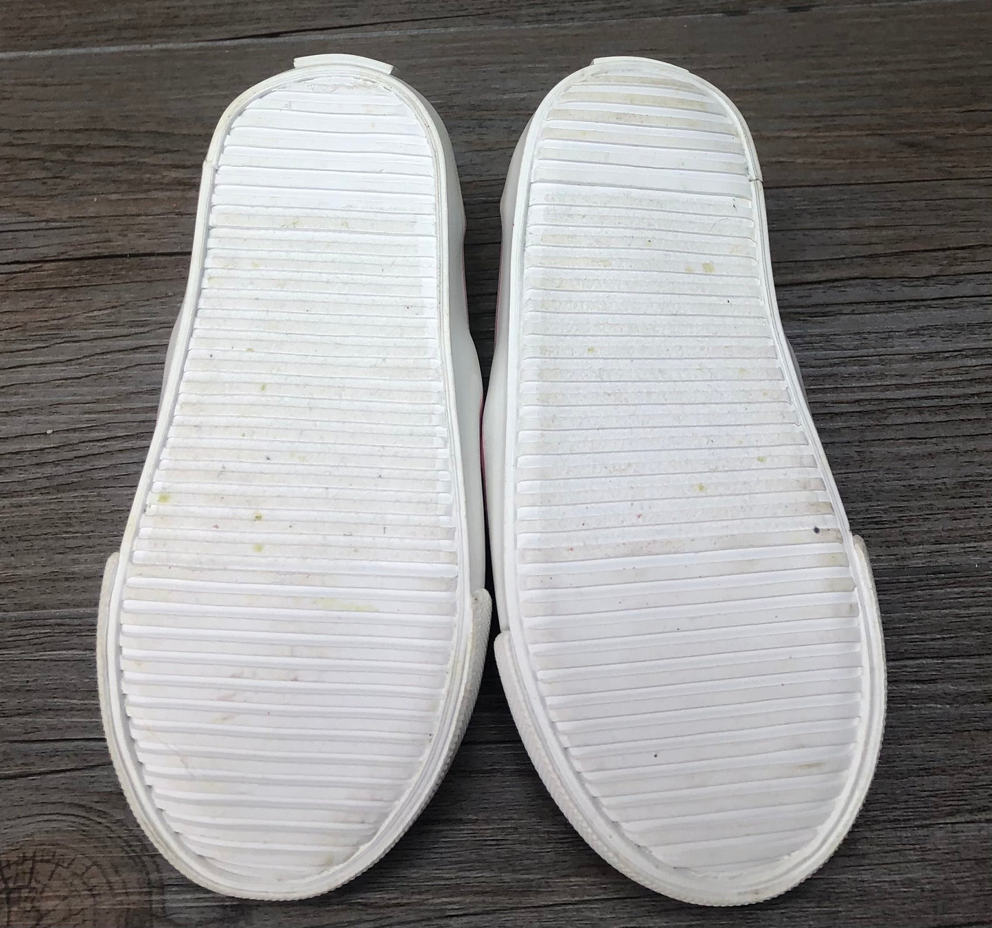 Peach Od Navy Slip On Shoes, 5T