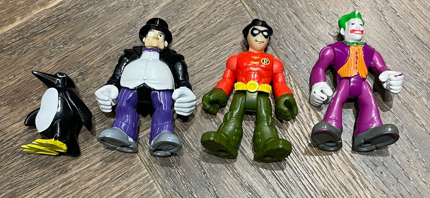 Multi Assorted Action Figures, 4pcs