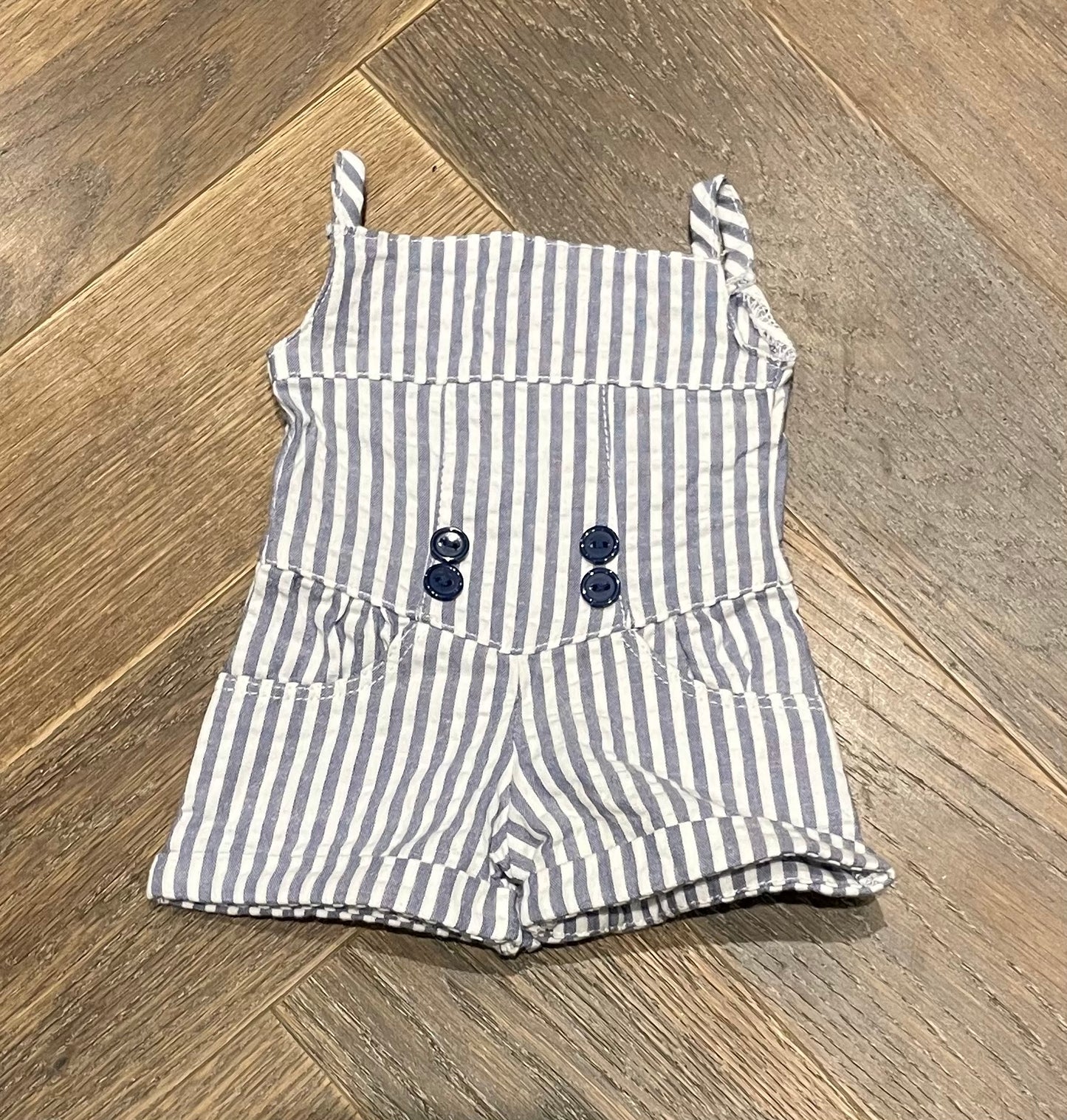 Blue AG Doll Romper Clothing, 18 Inch