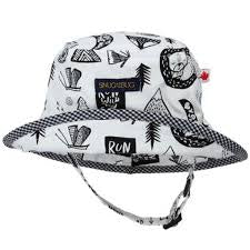White Roam Free Sun Hat, 0-3M