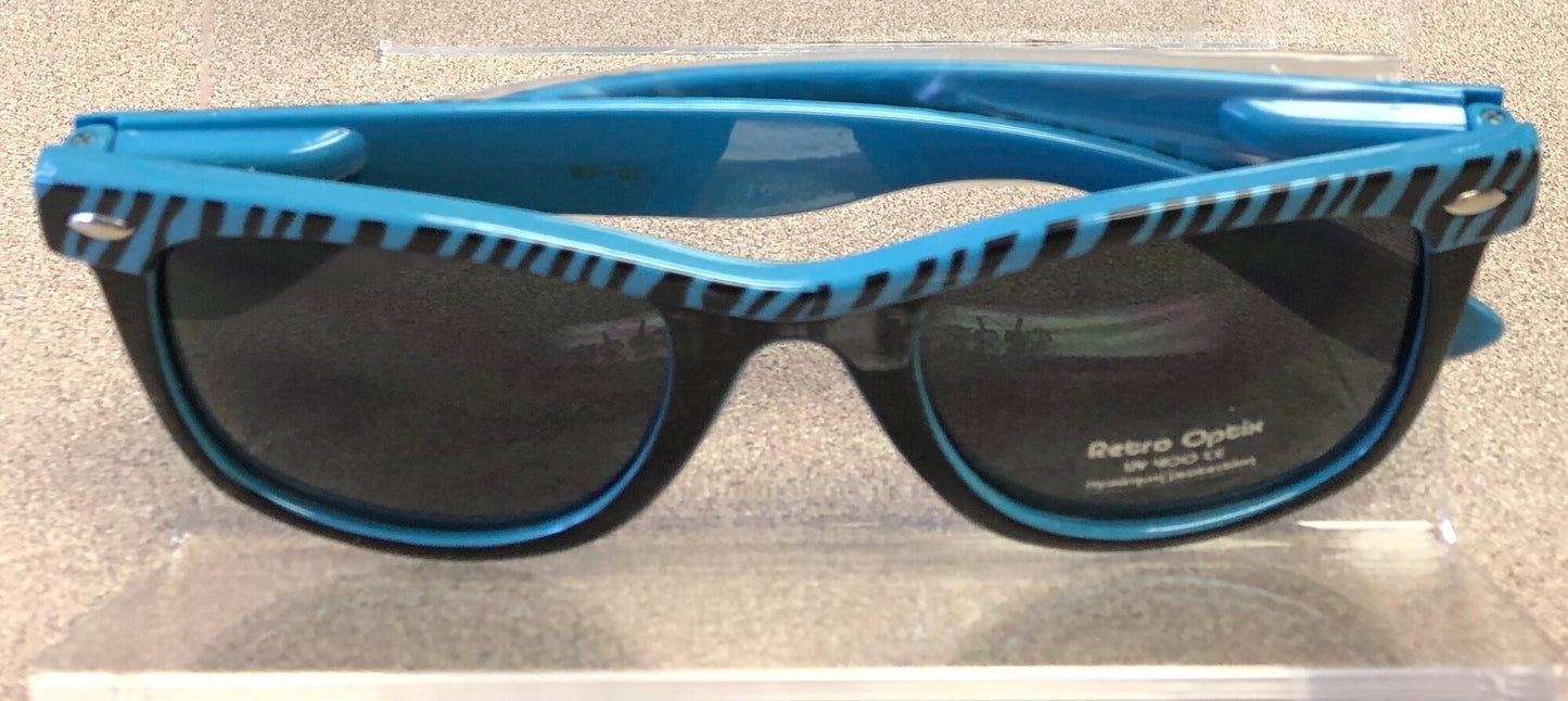 Blue Sunglasses - Animal Print, Youth