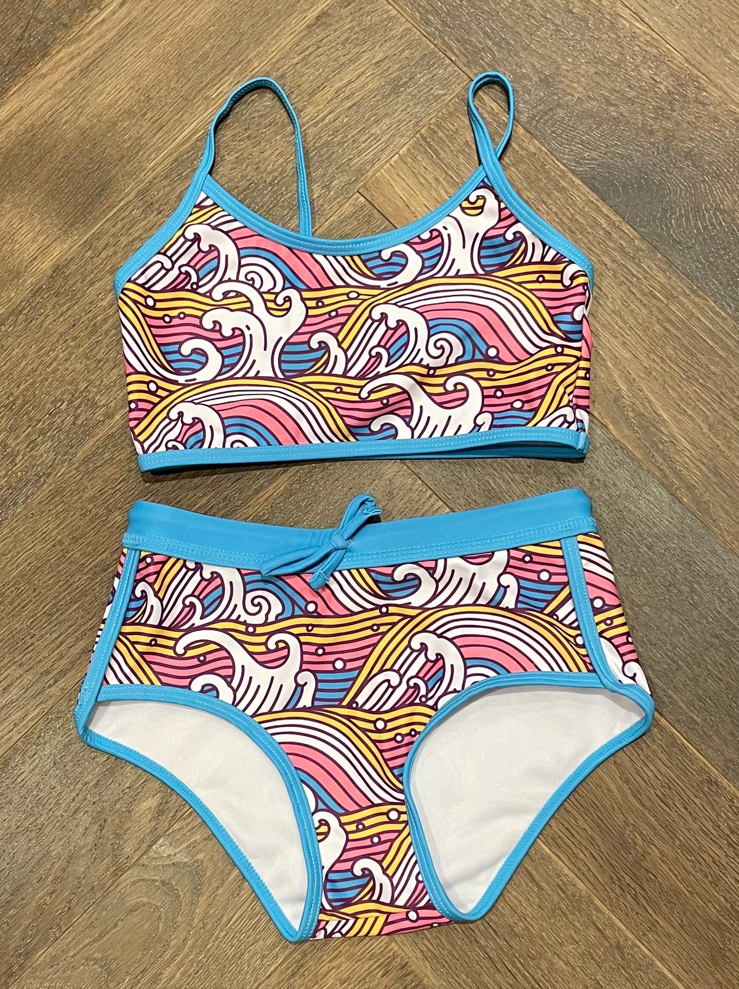 Multi Appaman Bathing Suit Set, 6Y