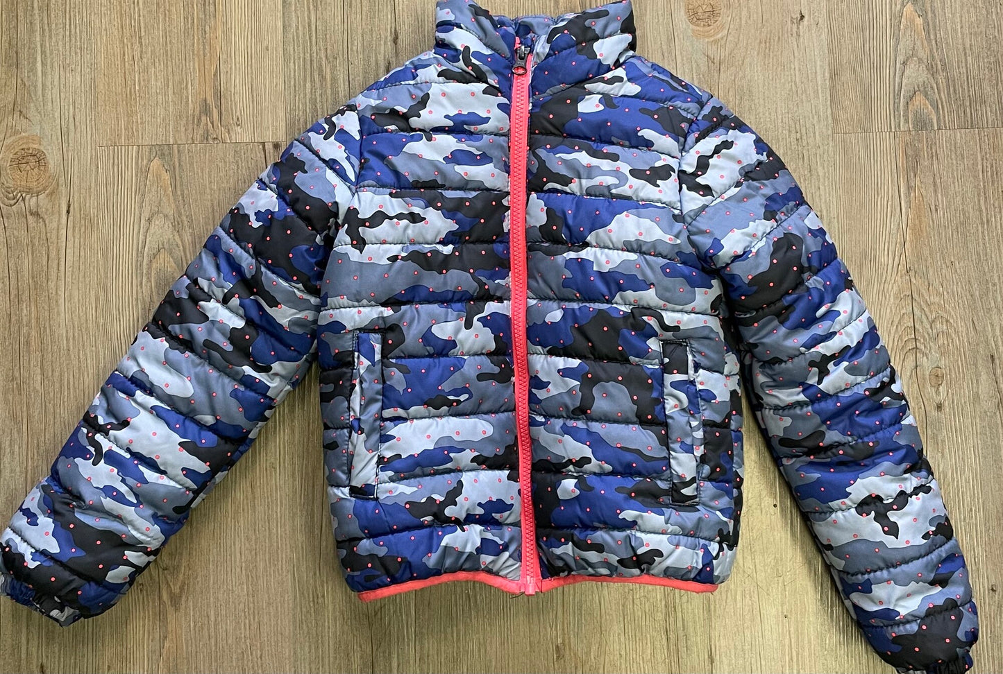 Multi Joe Fresh Puffer Jacket, 6Y