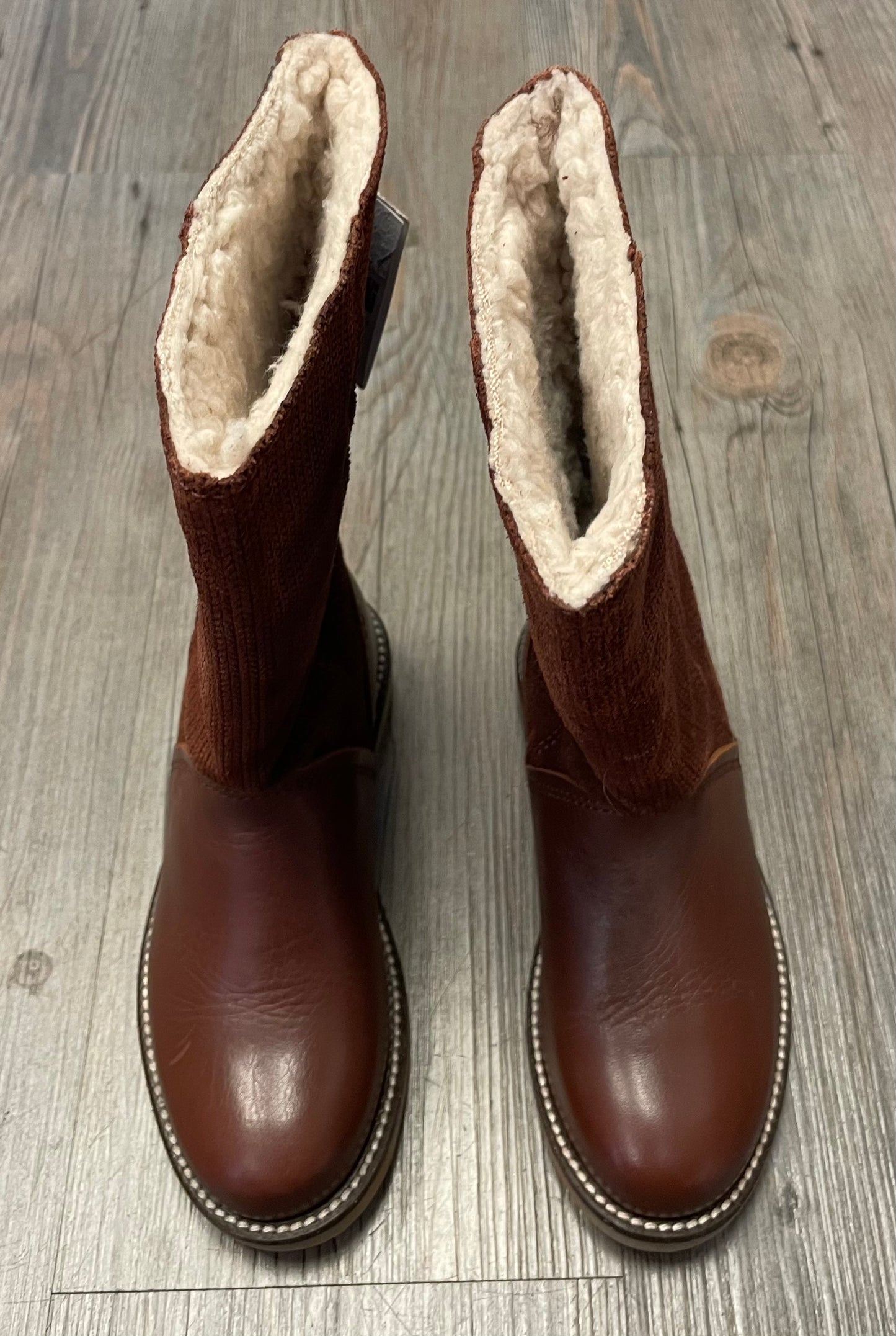 Brown Zara Fall Boots, 10.5T