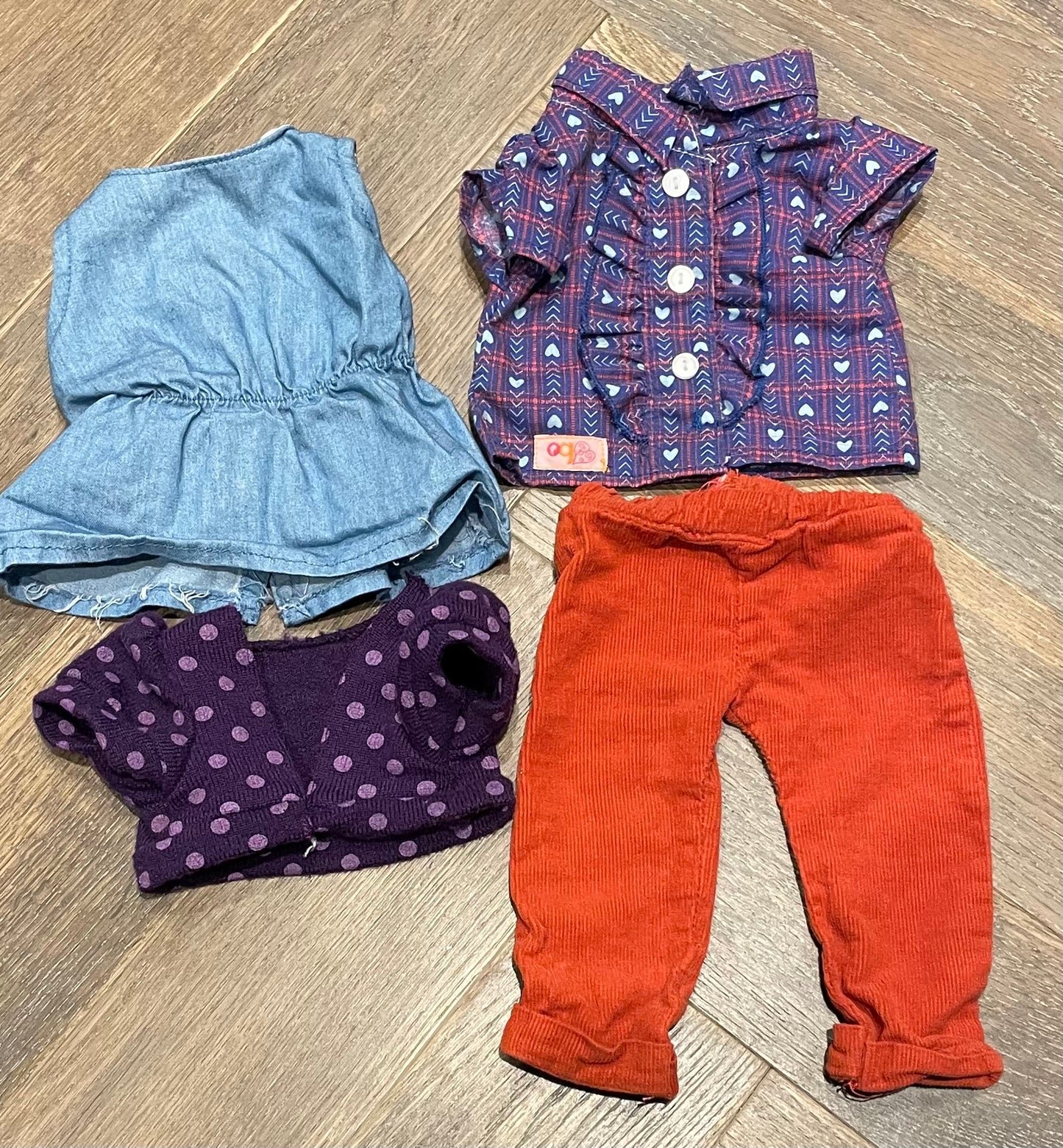 Multi OG Doll Clothing Set, 18 Inch