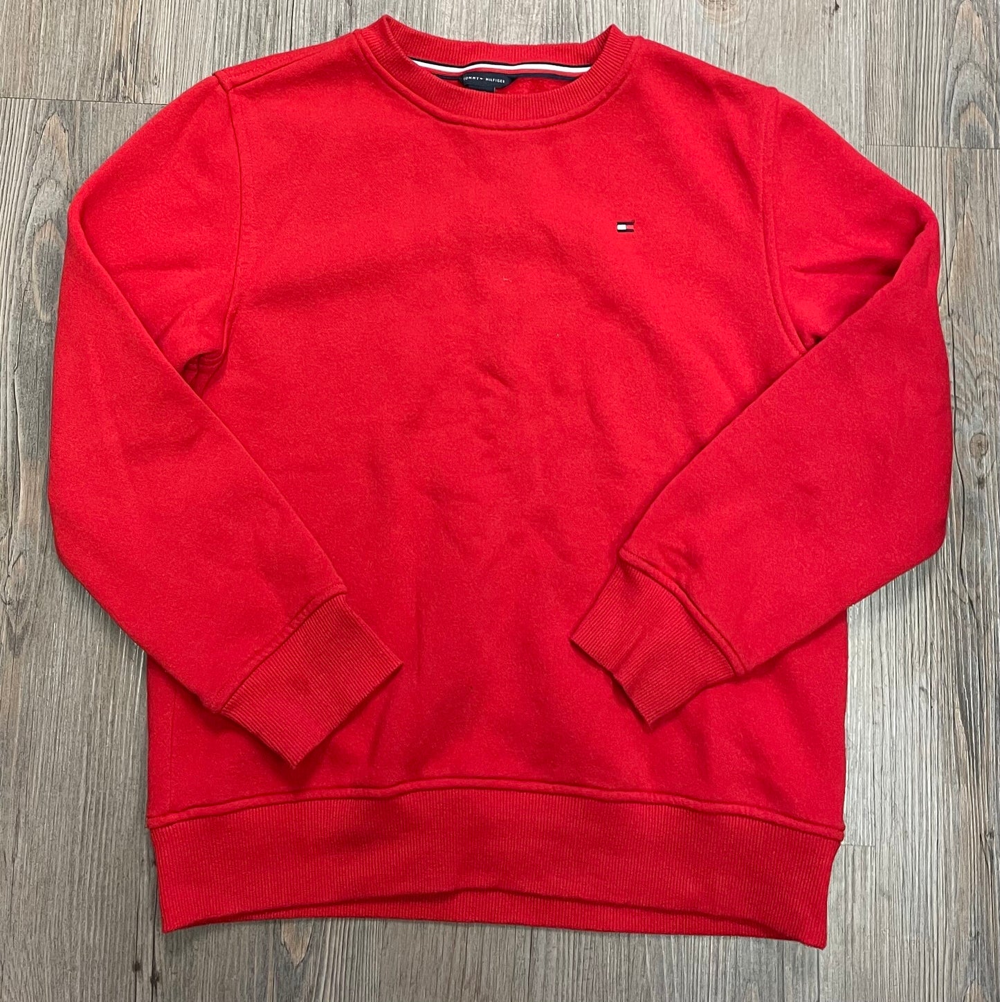 Red Tommy Hilfiger Sweatshirt, 10-12Y