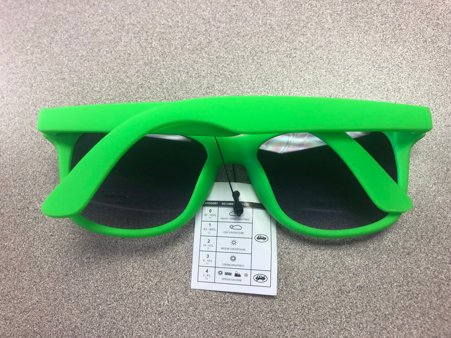 Lime Matte Sunglasses - NEW, 3-7 Years