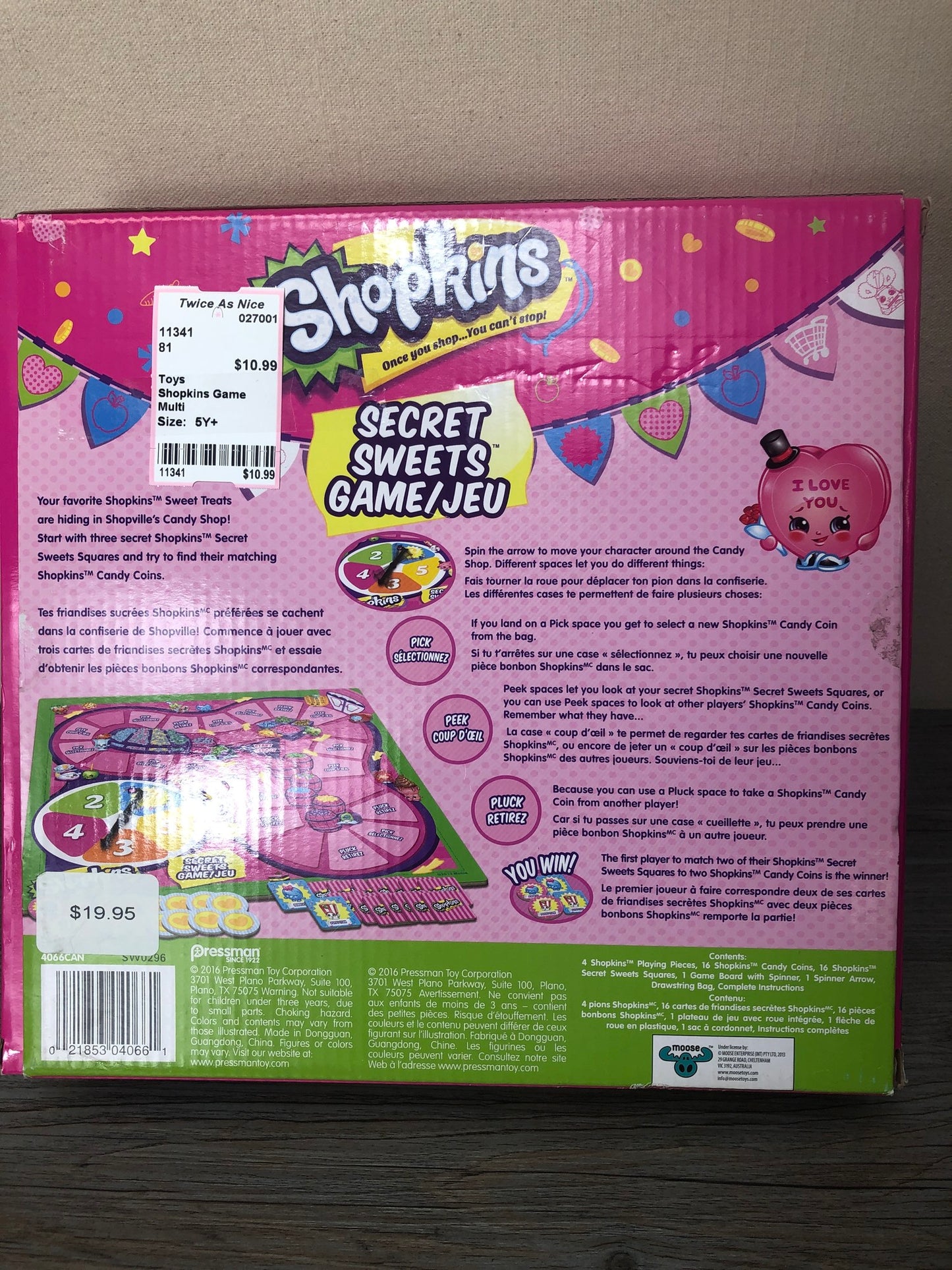 Multi Shopkins Game, 5Y+