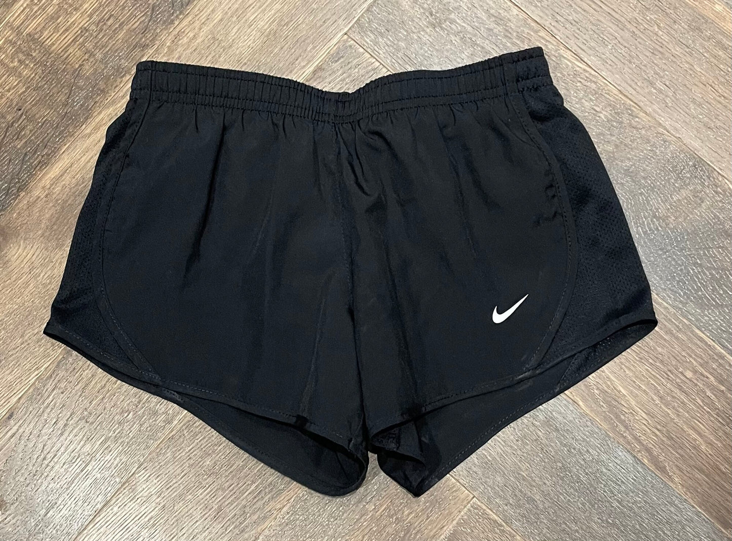 Black Nike Active Shorts, 8-10Y