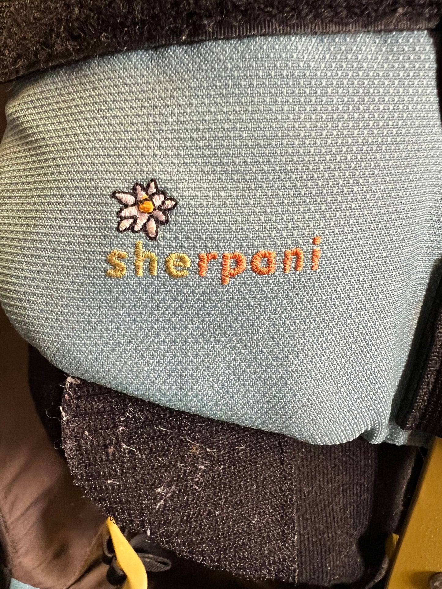 Blue Sherpani Backpack Carrier, Max 55 Lbs