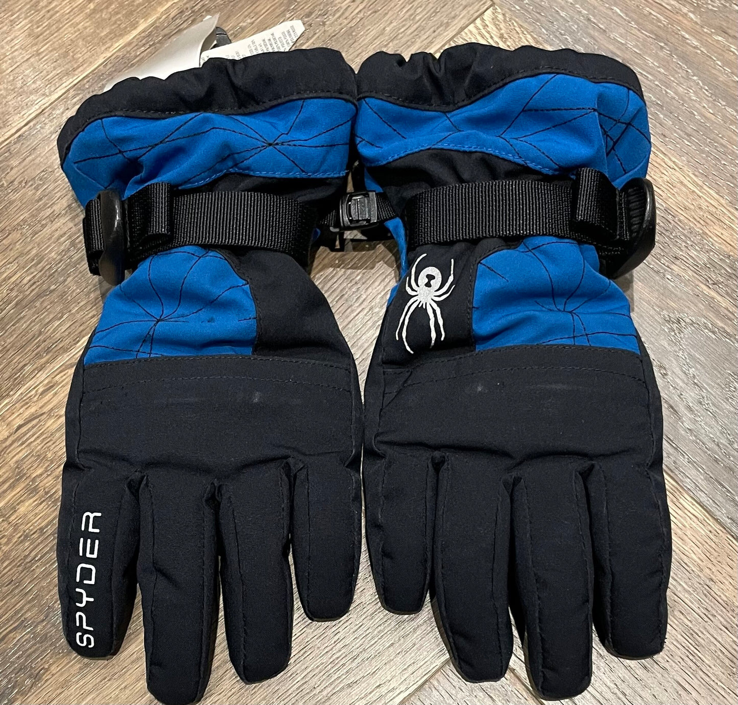 Blue Spyder Winter Gloves, 8-10Y
