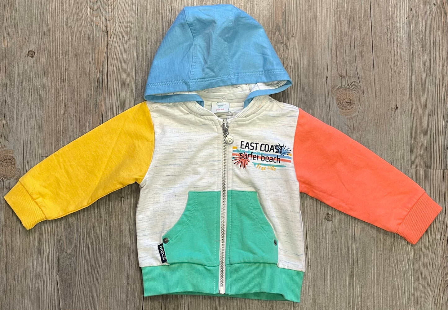 Multi Boboli Zip Hoodie - 1146, 12M