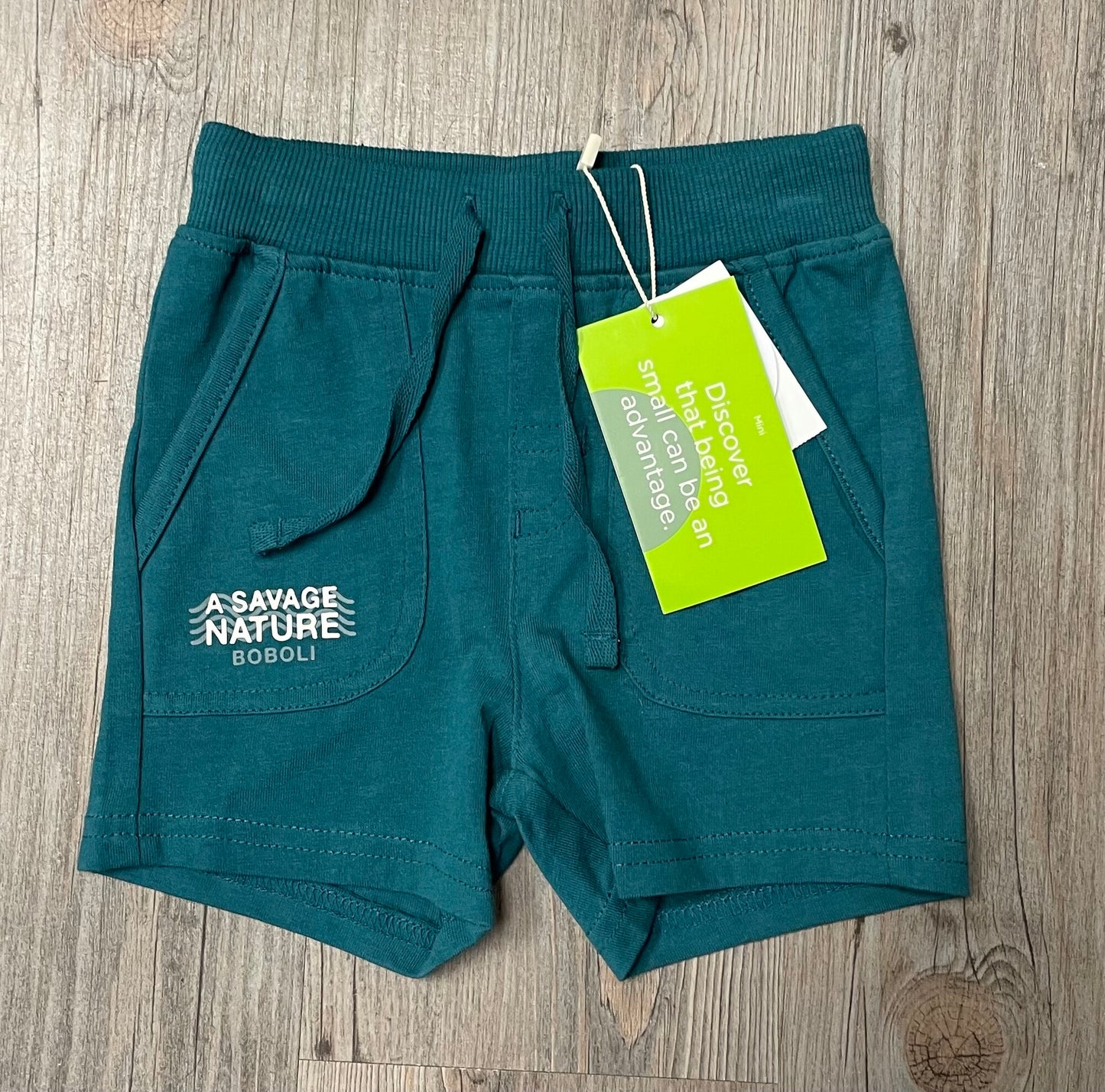 Green Boboli Shorts, 12M