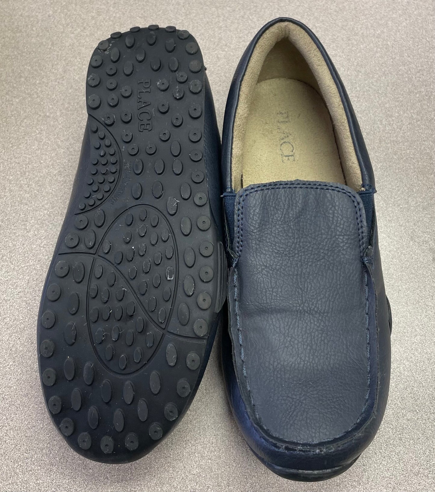 Navy Childrens Place Shoes, 4Y