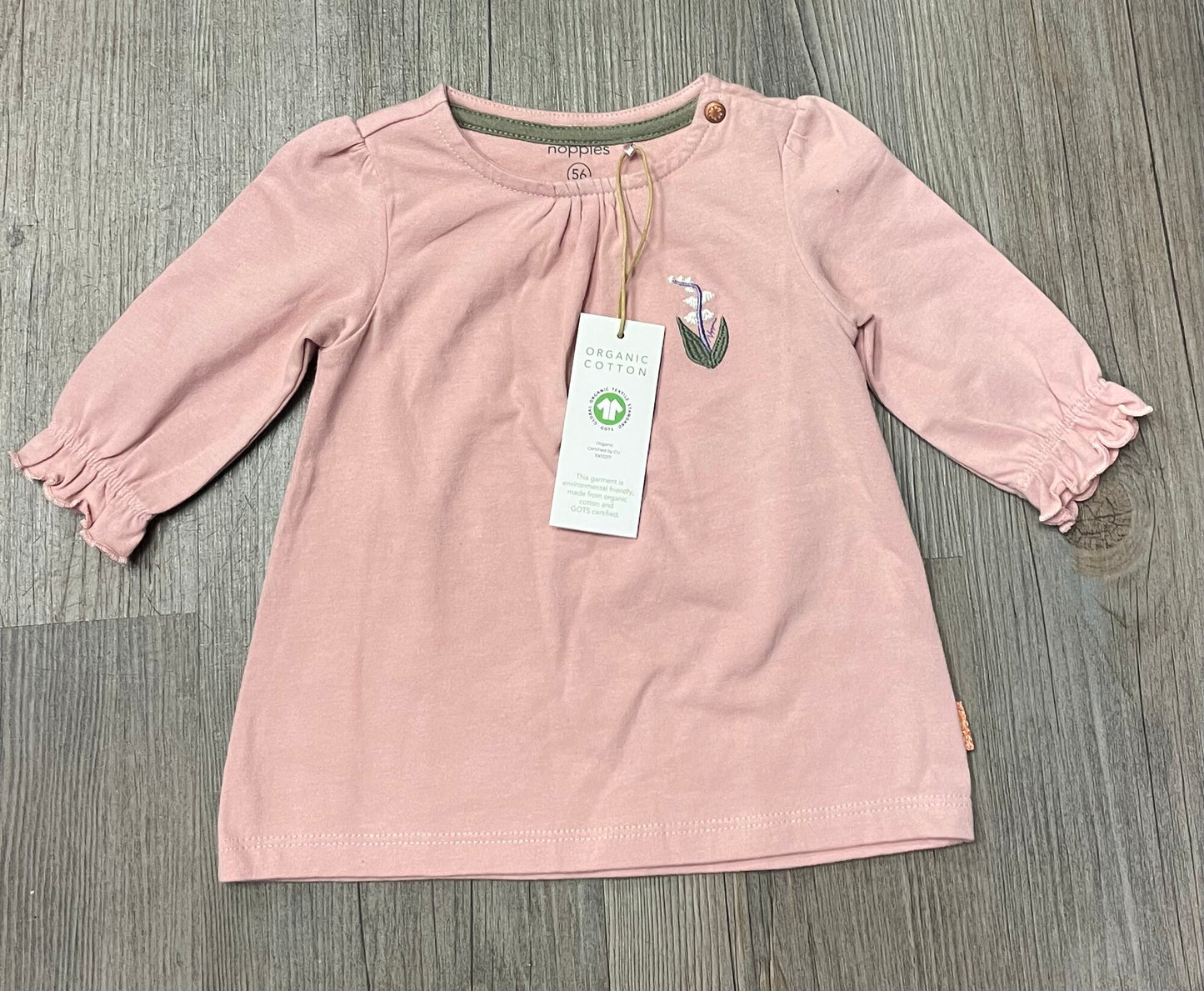 Pale Mau Noppies Dress LS, 1-2M