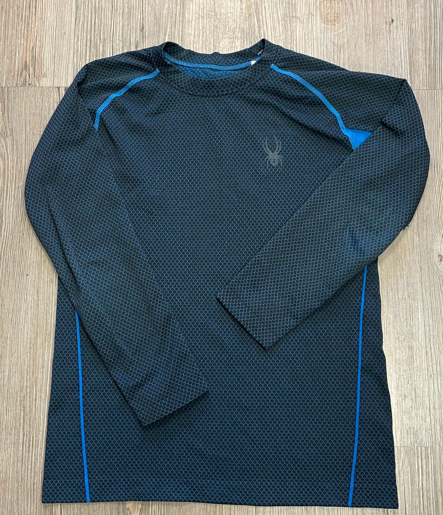 Blue Spyder Base Layer, 14Y