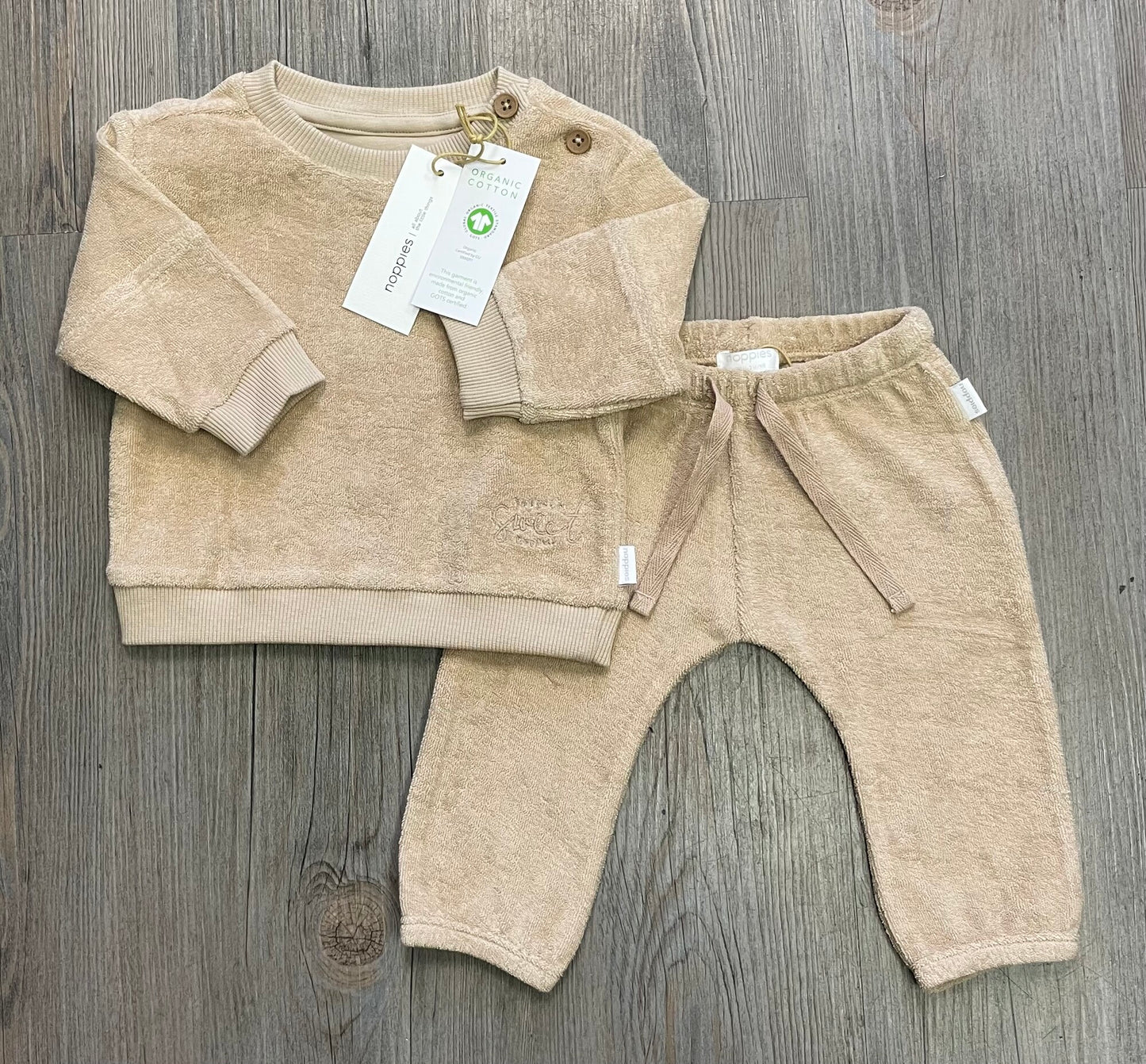 Softsand Noppies Terry Sweat Set, 1-2M