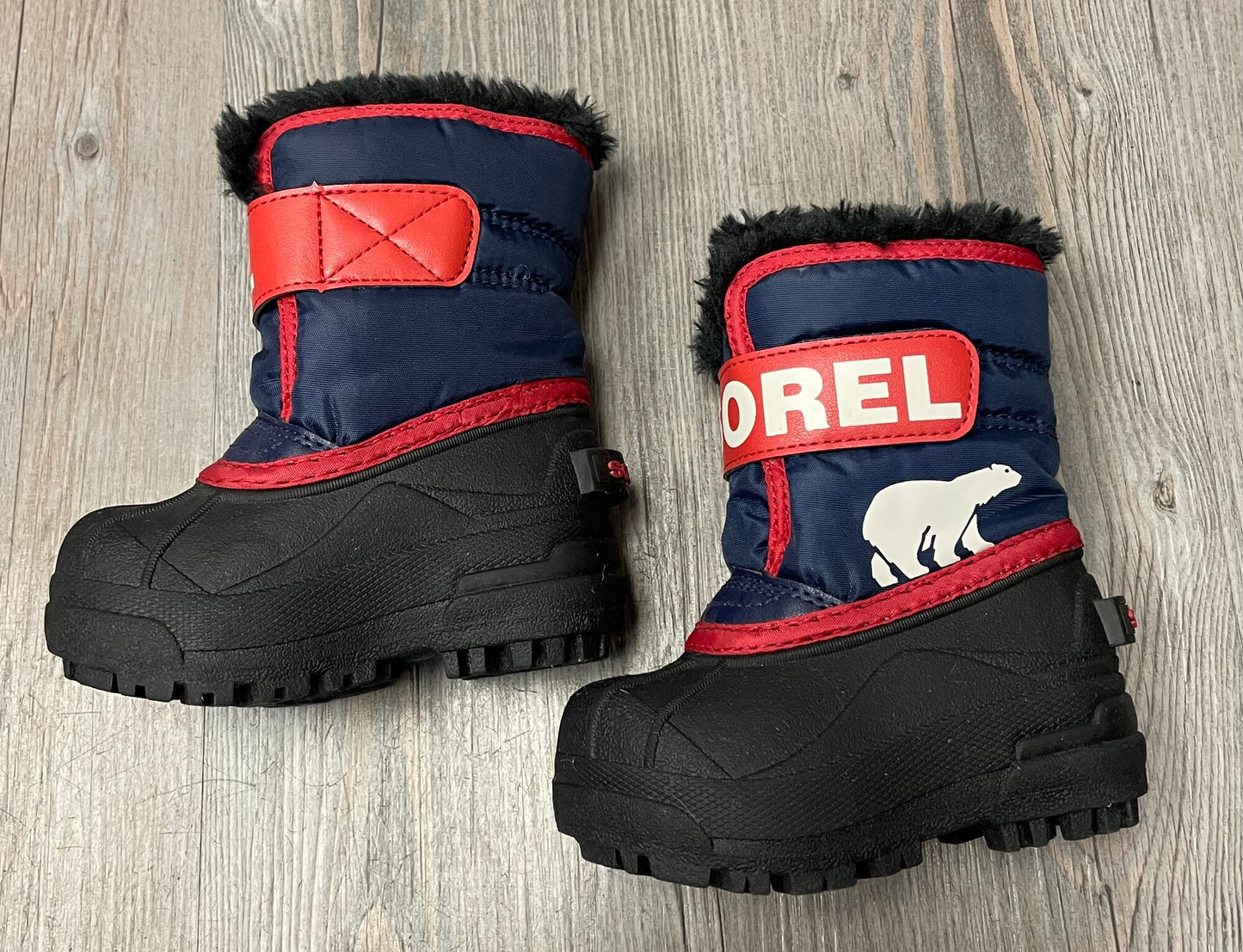 Navy Sorel Winter Boots, 5T