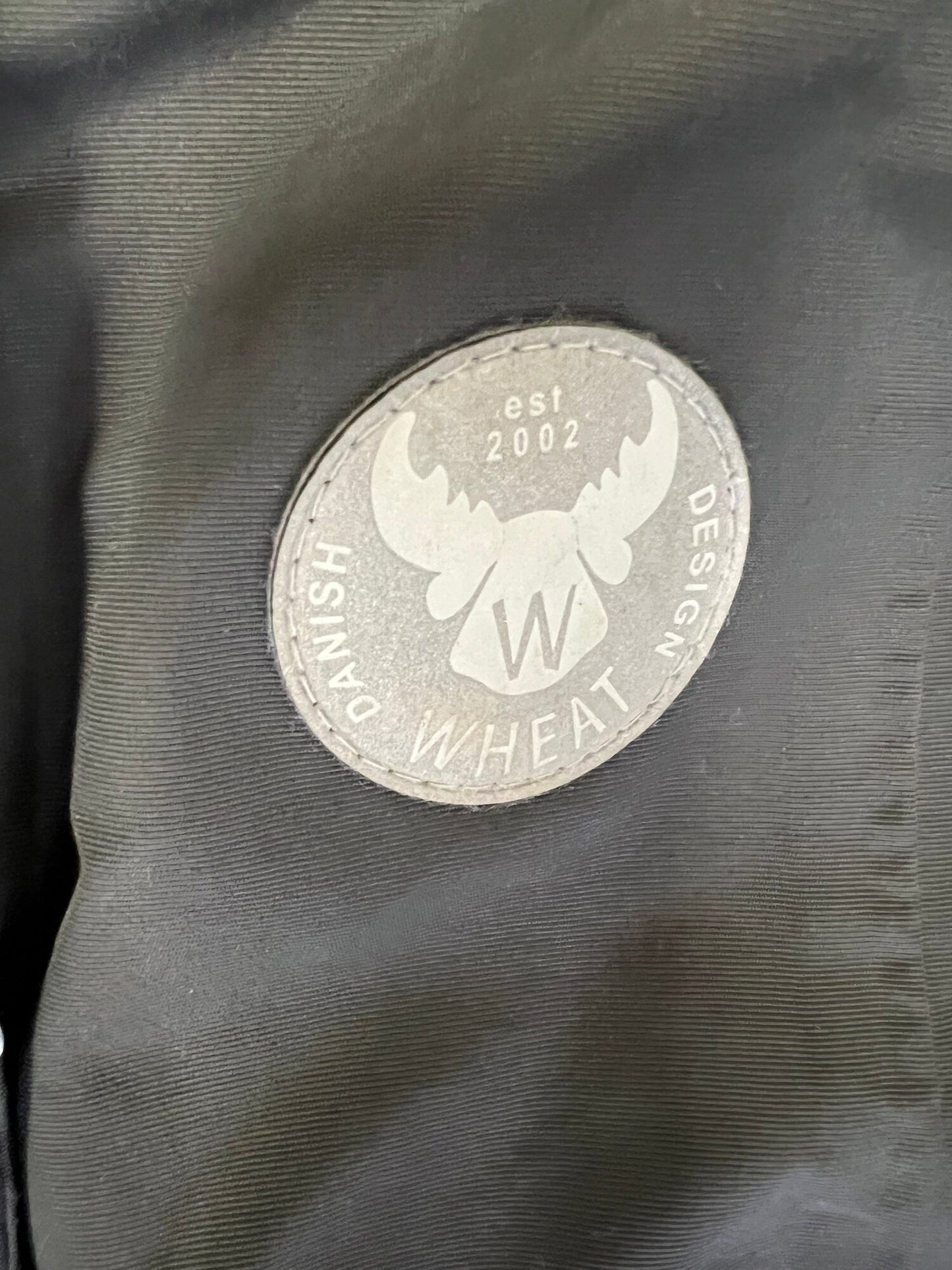 Grey Wheat Winter Coat, 8Y