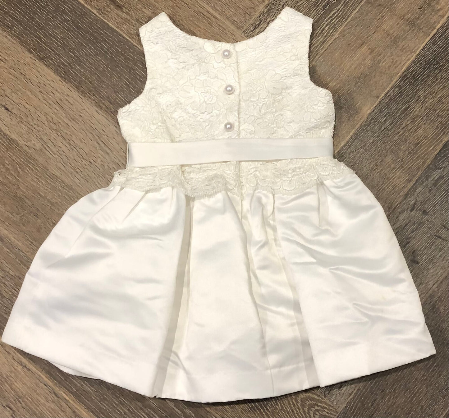 White Us Angels Dress, 18M