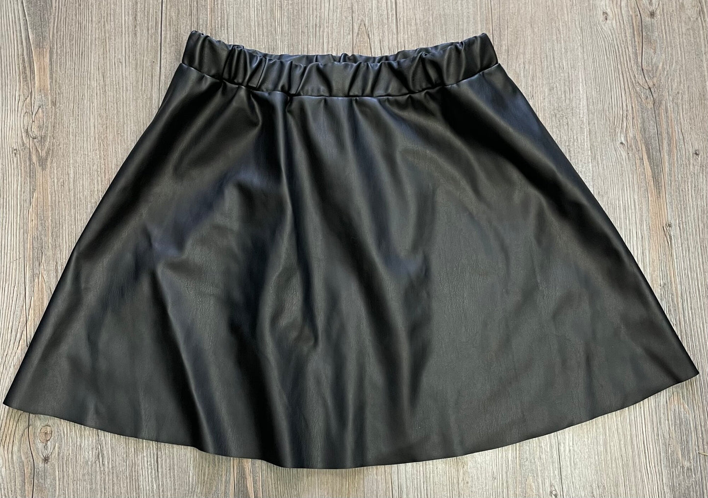 Black Joe Fresh Pleather Skirt, 10-12Y