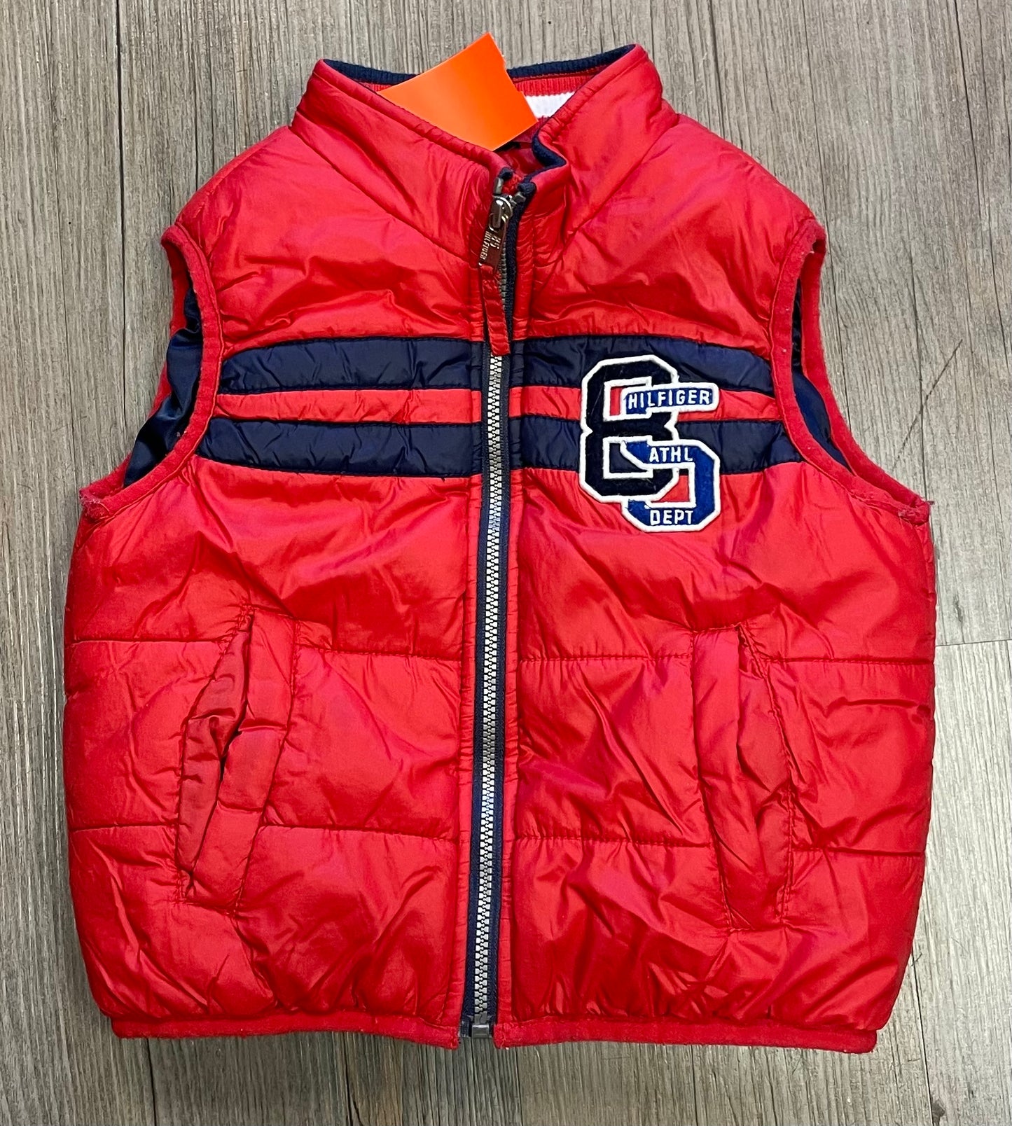 Red Tommy Hilfiger Vest, 2Y